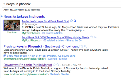 google search, turkey in phoenix